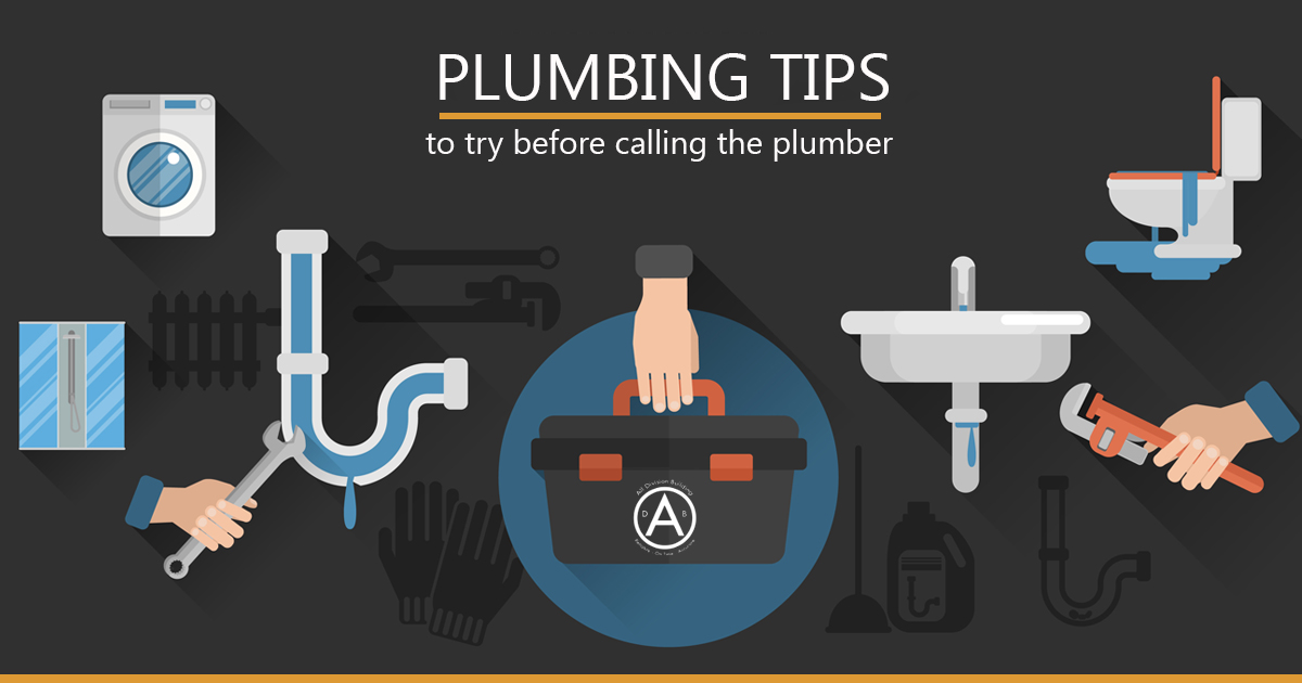 8 Plumbing Tips to Try Before Calling the Plumber | Infographic